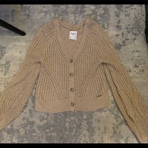 Abercrombie chunky crop sweater